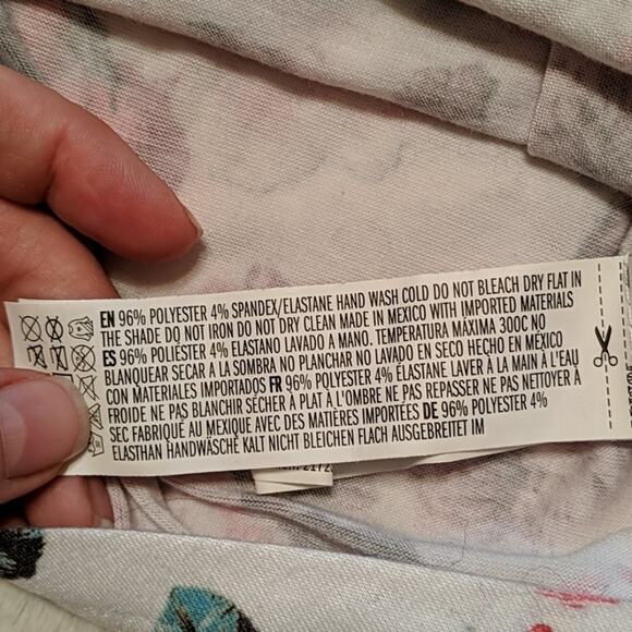 F21 Pink Floral Tee, S - Picture 6 of 6